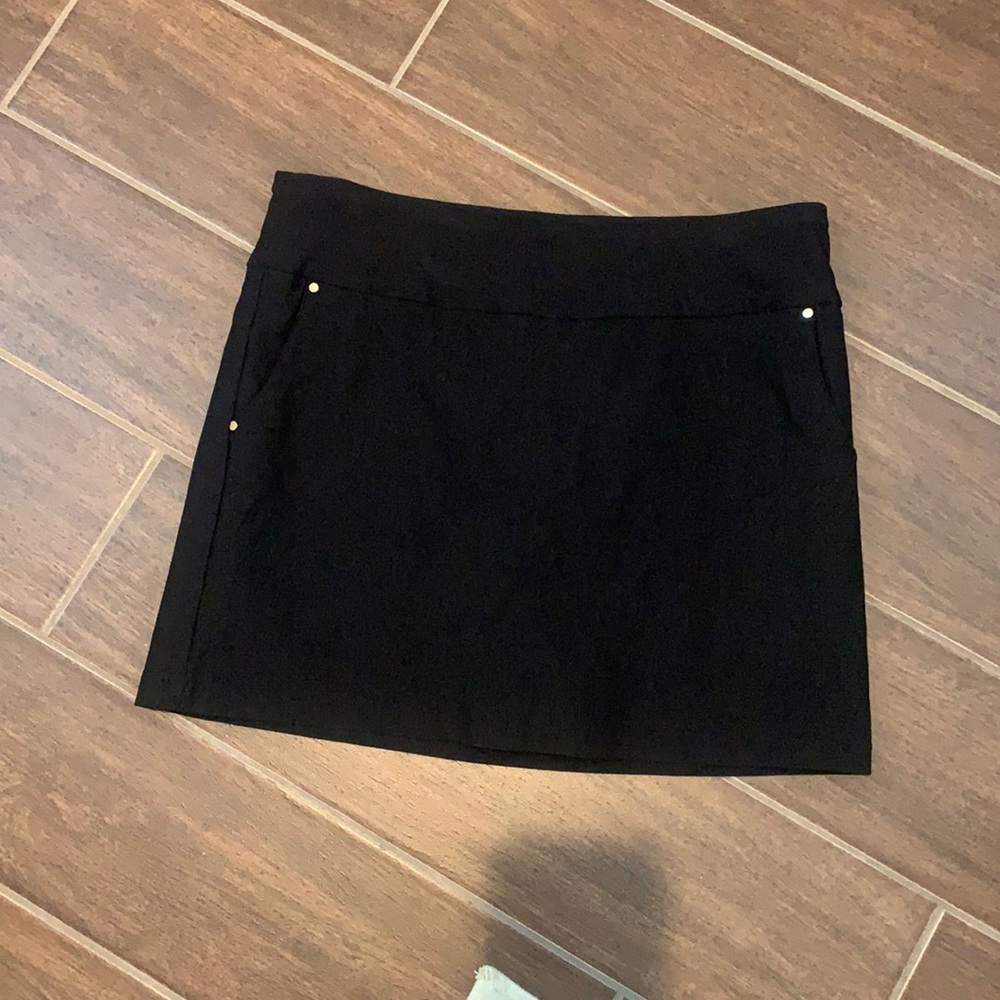 Attyre Black Mini Skirt